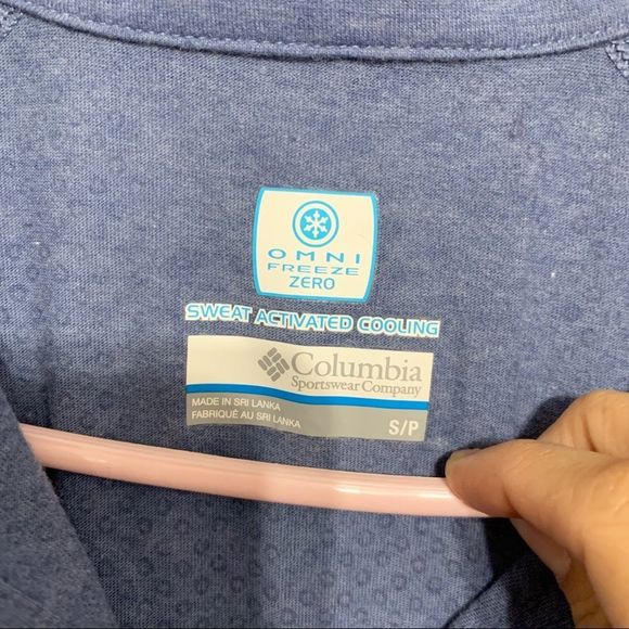 Columbia Omni freeze sportswear women’s shirt Sz S - Picture 3 of 6